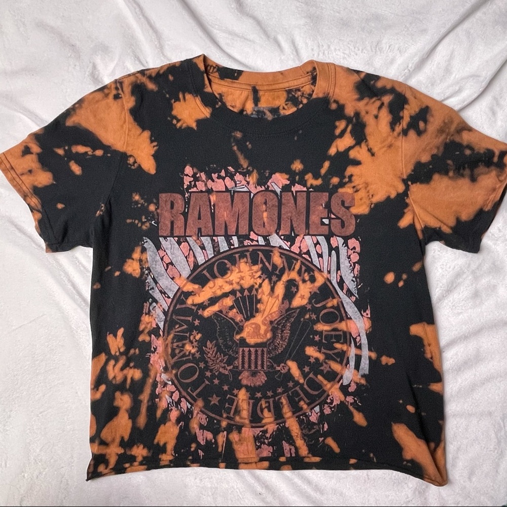 ramones crop top